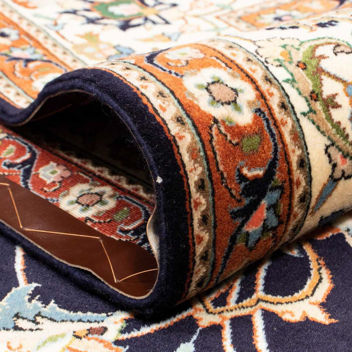 Persisk tæppe - Classic - 278 x 213 cm - mørkeblå