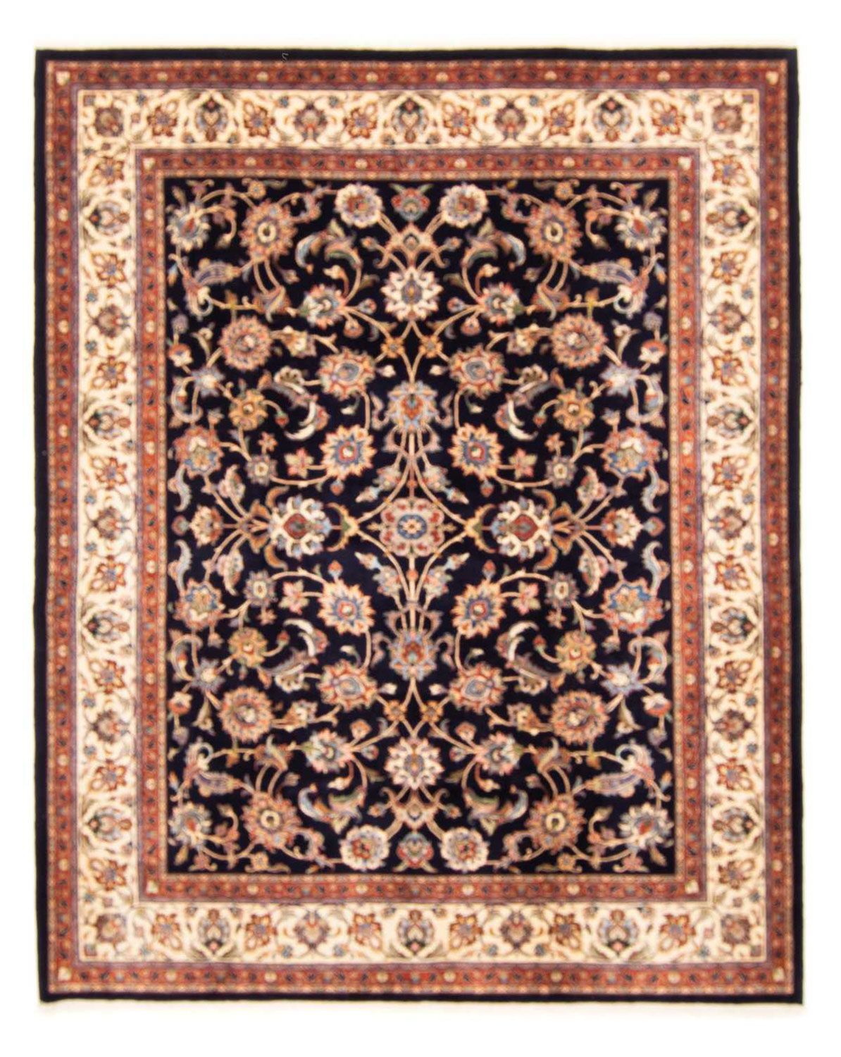 Persisk tæppe - Classic - 272 x 219 cm - mørkeblå