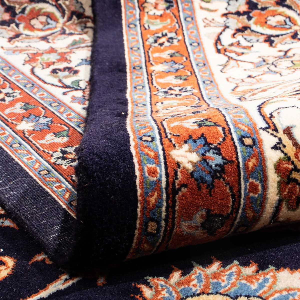 Persisk tæppe - Classic - 286 x 204 cm - mørkeblå