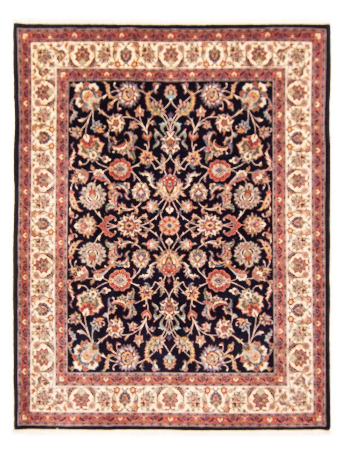 Persisk tæppe - Classic - 277 x 218 cm - mørkeblå
