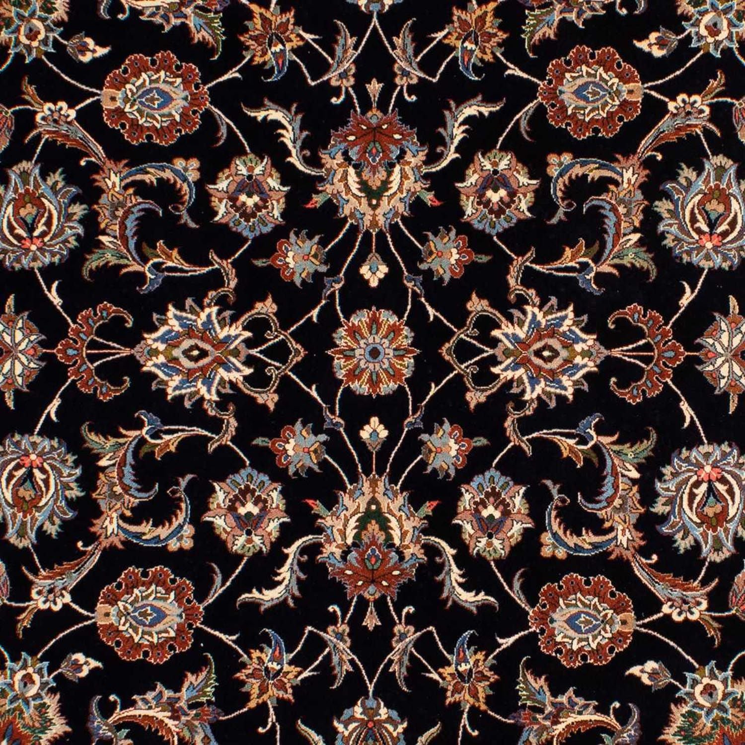 Persisk tæppe - Classic - 282 x 218 cm - mørkeblå