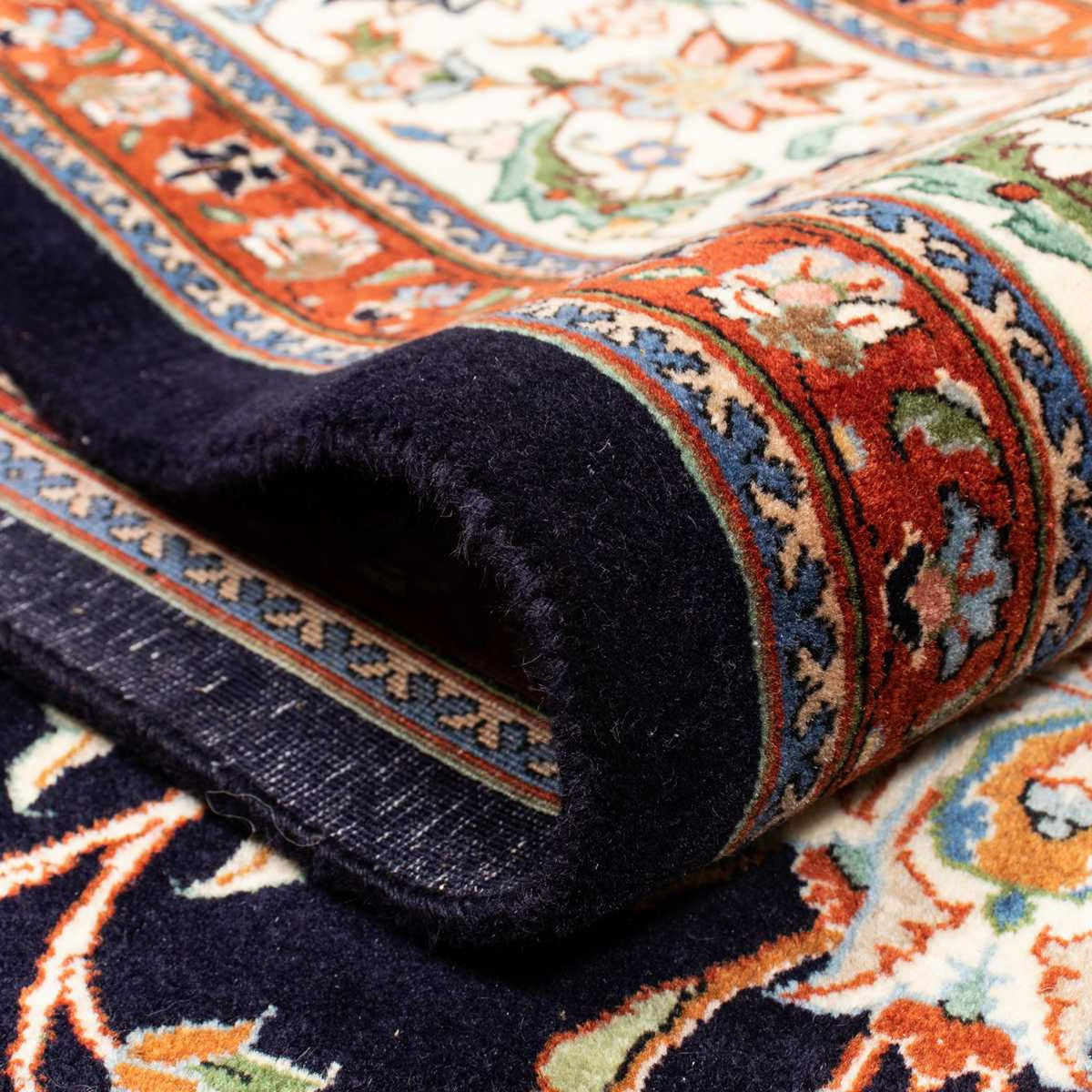 Persisk tæppe - Classic - 280 x 221 cm - mørkeblå