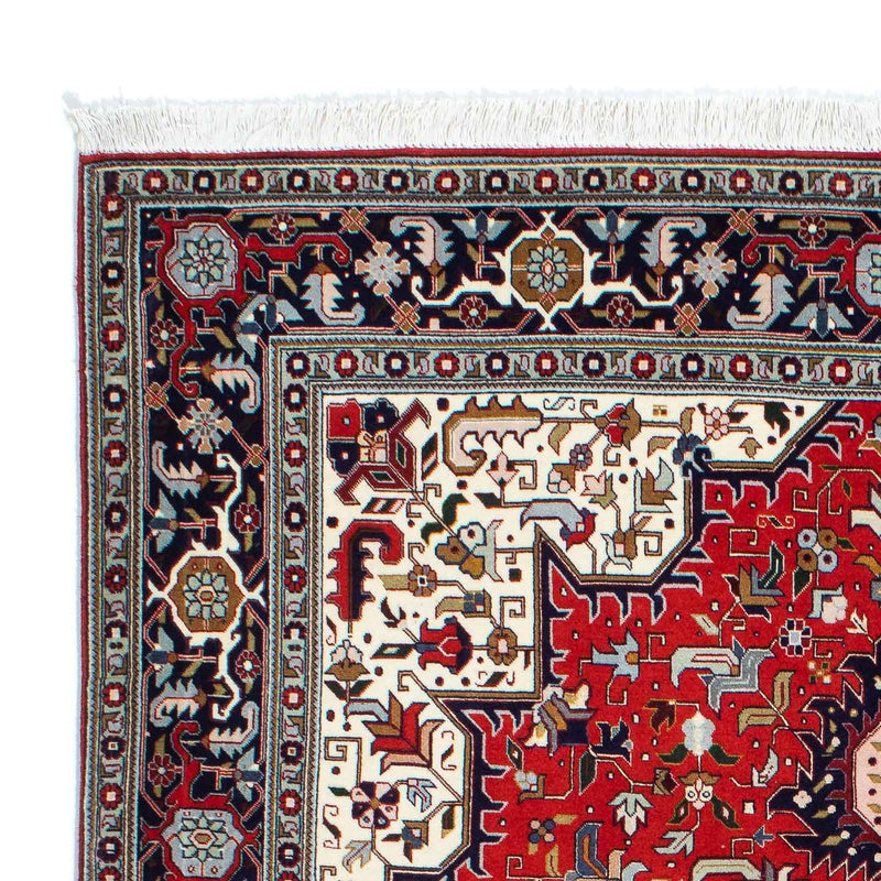 Persisk tæppe - Tabriz - Royal - 196 x 152 cm - mørkerød