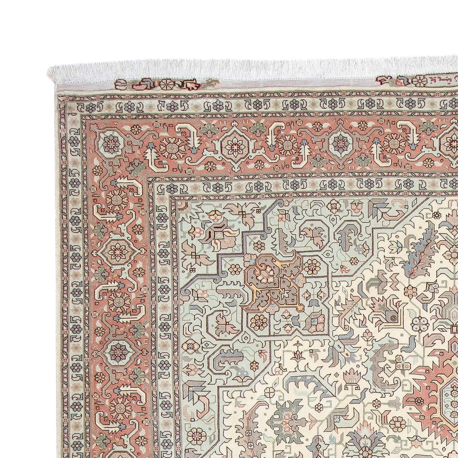 Persisk tæppe - Tabriz - Royal - 310 x 206 cm - beige