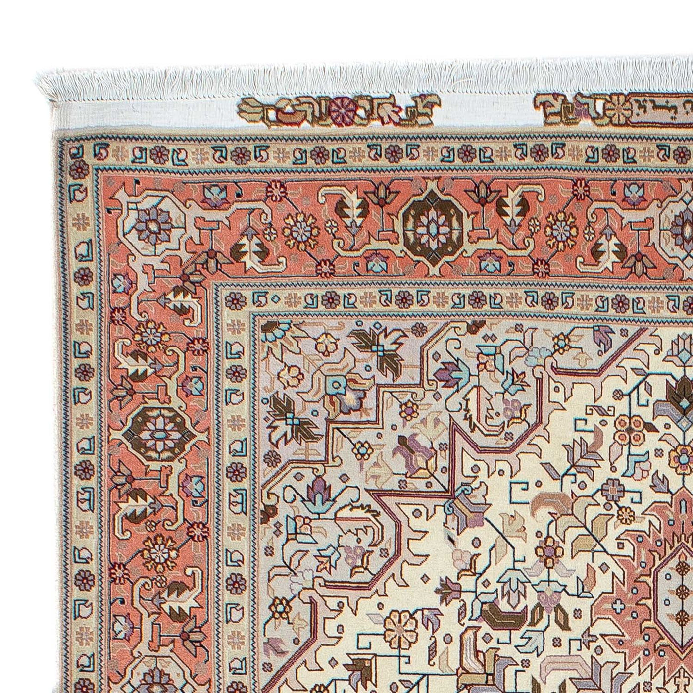Tabriz - 50 Raj Tæppe 208x156cm - Persisk tæppe
