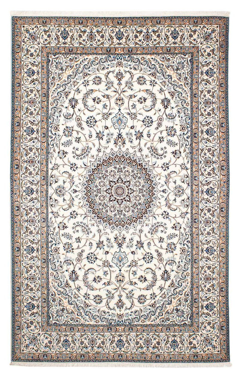 Persisk tæppe - Nain - Premium - 248 x 156 cm - beige
