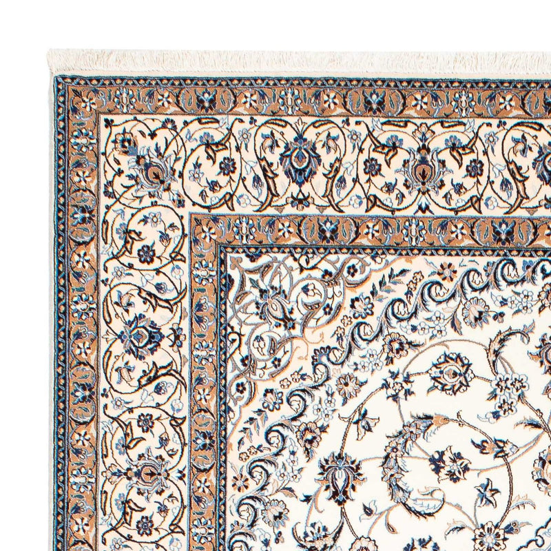 Persisk tæppe - Nain - Premium - 248 x 156 cm - beige