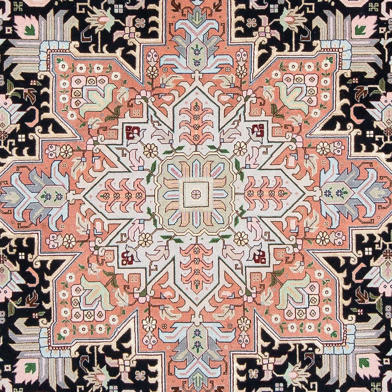 Persisk tæppe - Tabriz - Royal - 300 x 204 cm - mørkeblå