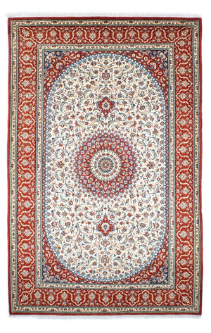 Persisk tæppe - Ghom - 248 x 157 cm - rød