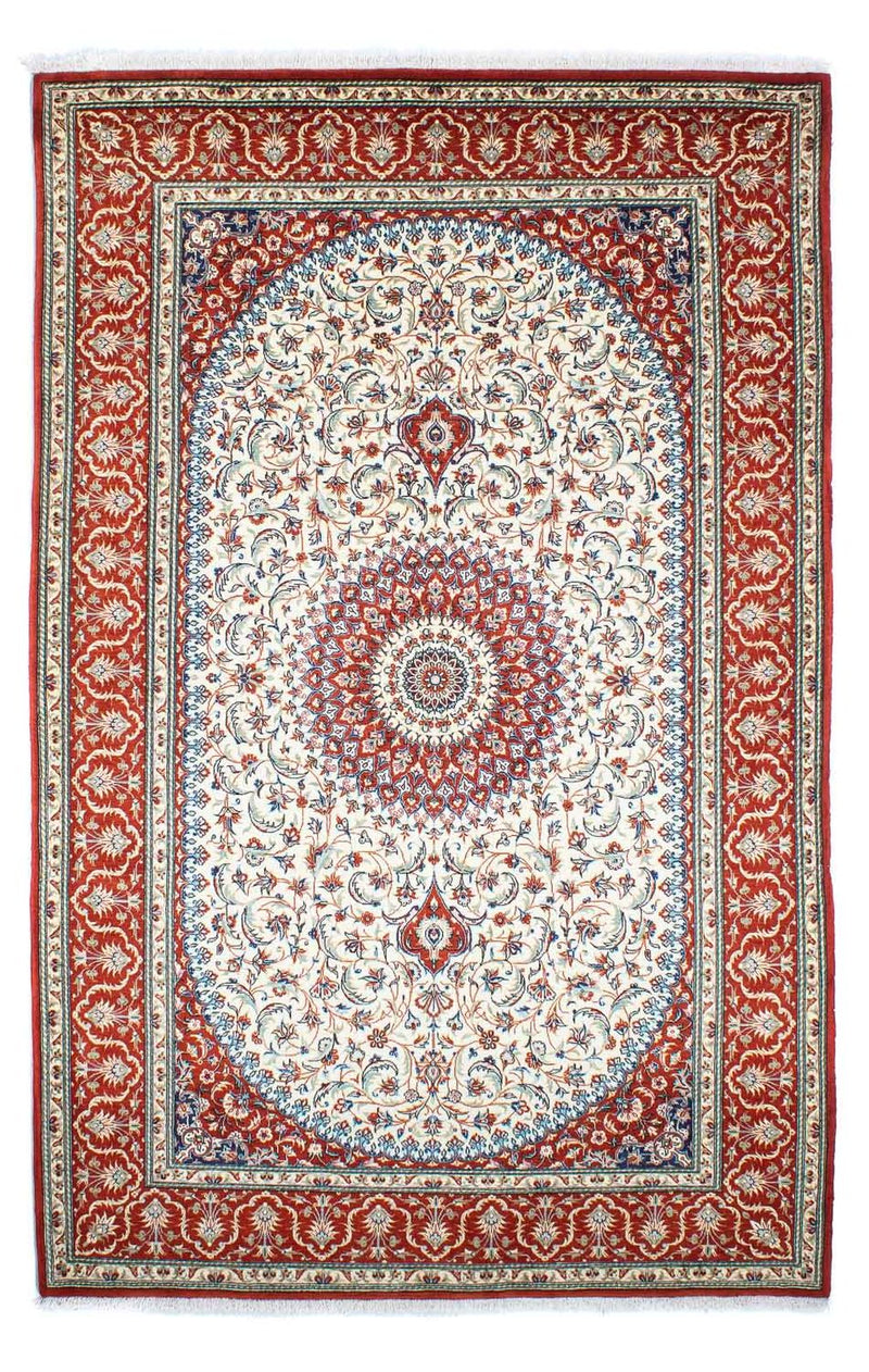 Persisk tæppe - Ghom - 248 x 157 cm - rød