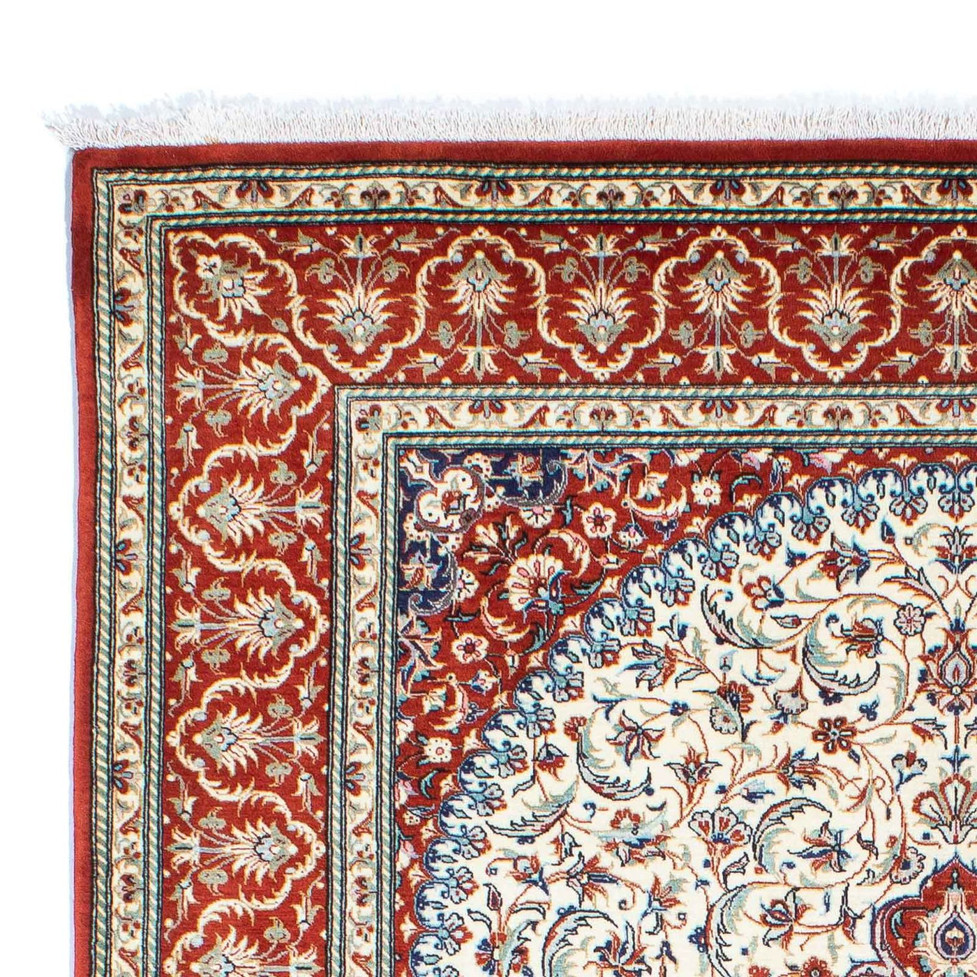 Qom Tæppe 248x157cm - Persisk tæppe