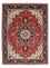 Persisk tæppe - Tabriz - Royal - 205 x 152 cm - mørkerød