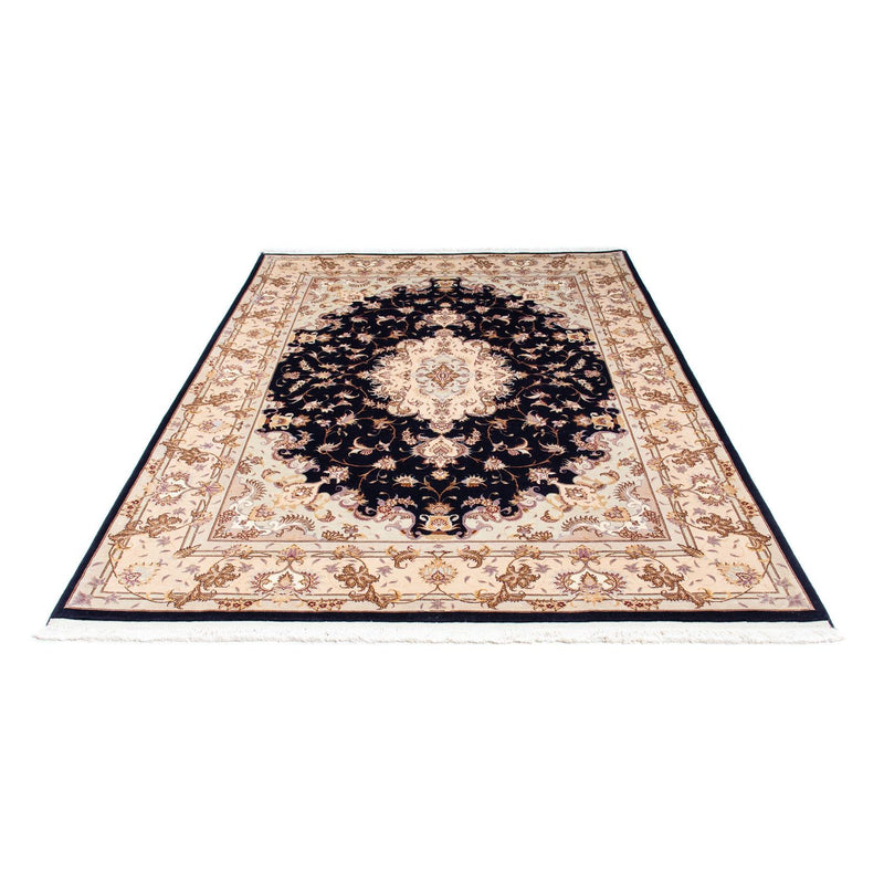Persisk tæppe - Tabriz - Royal - 240 x 167 cm - mørkeblå