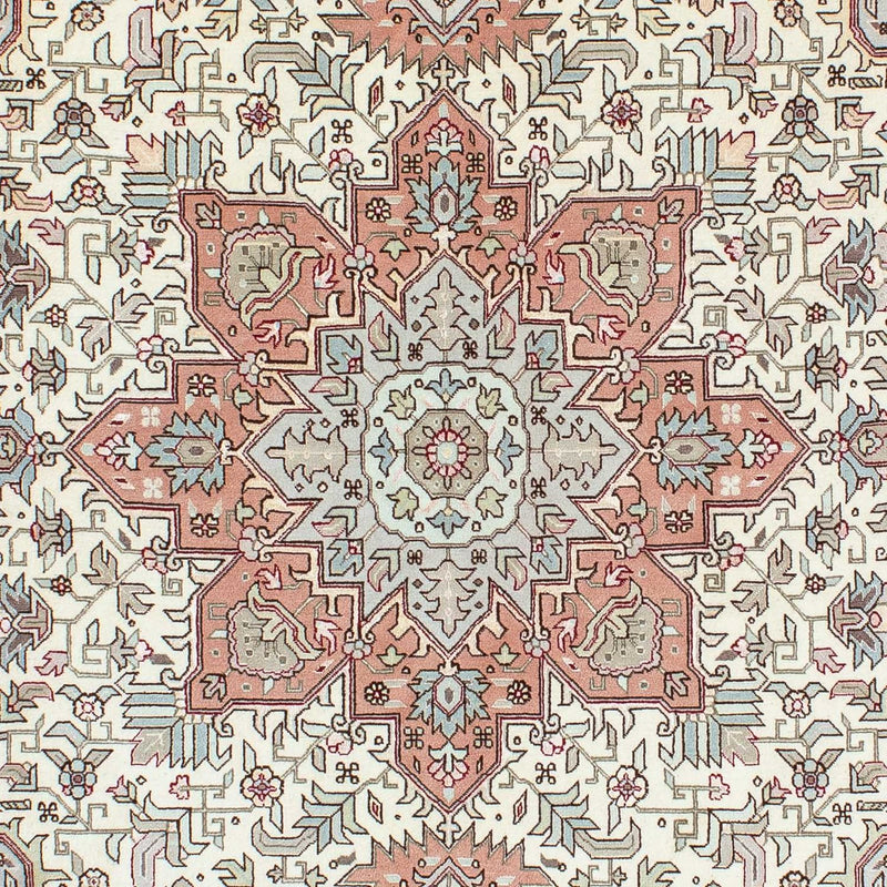 Persisk tæppe - Tabriz - Royal - 218 x 152 cm - beige
