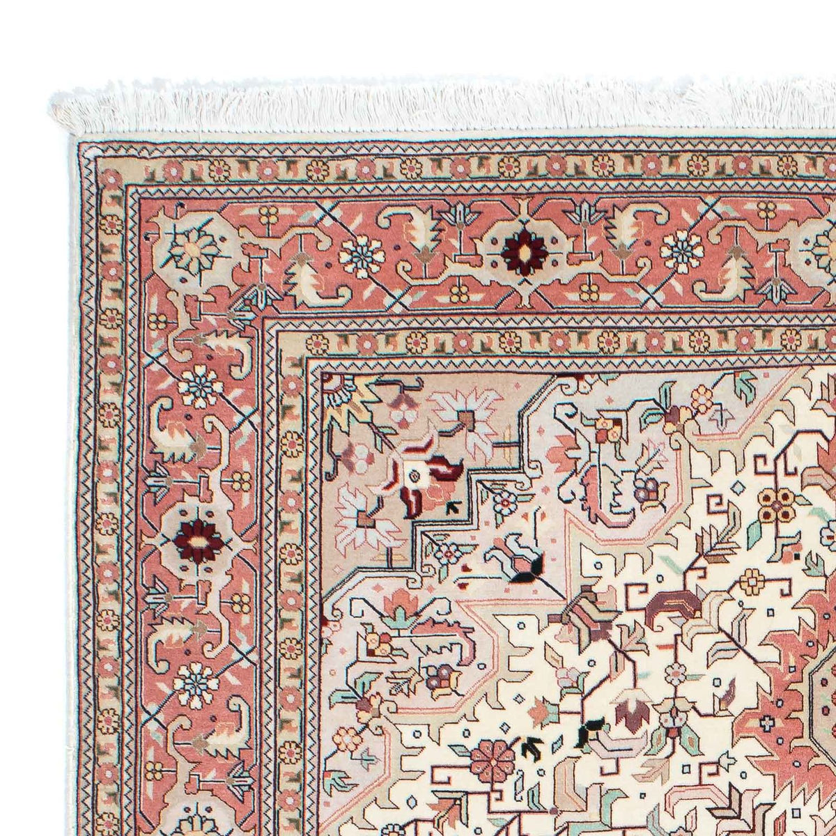 Tabriz - 50 Raj Tæppe 150x200cm - Persisk tæppe