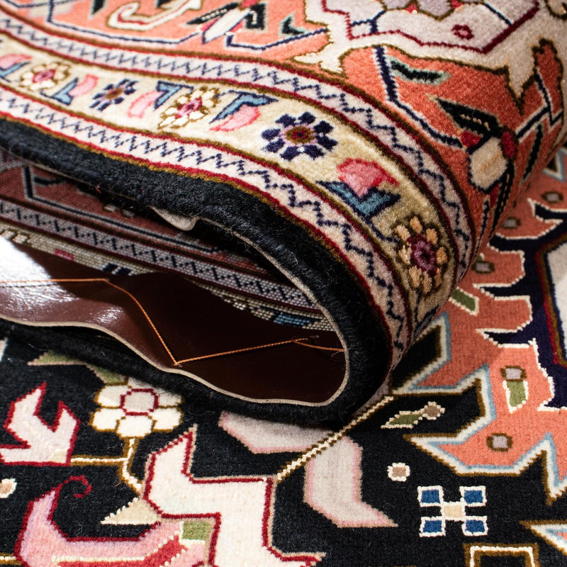 Persisk tæppe - Tabriz - Royal - 212 x 152 cm - mørkeblå
