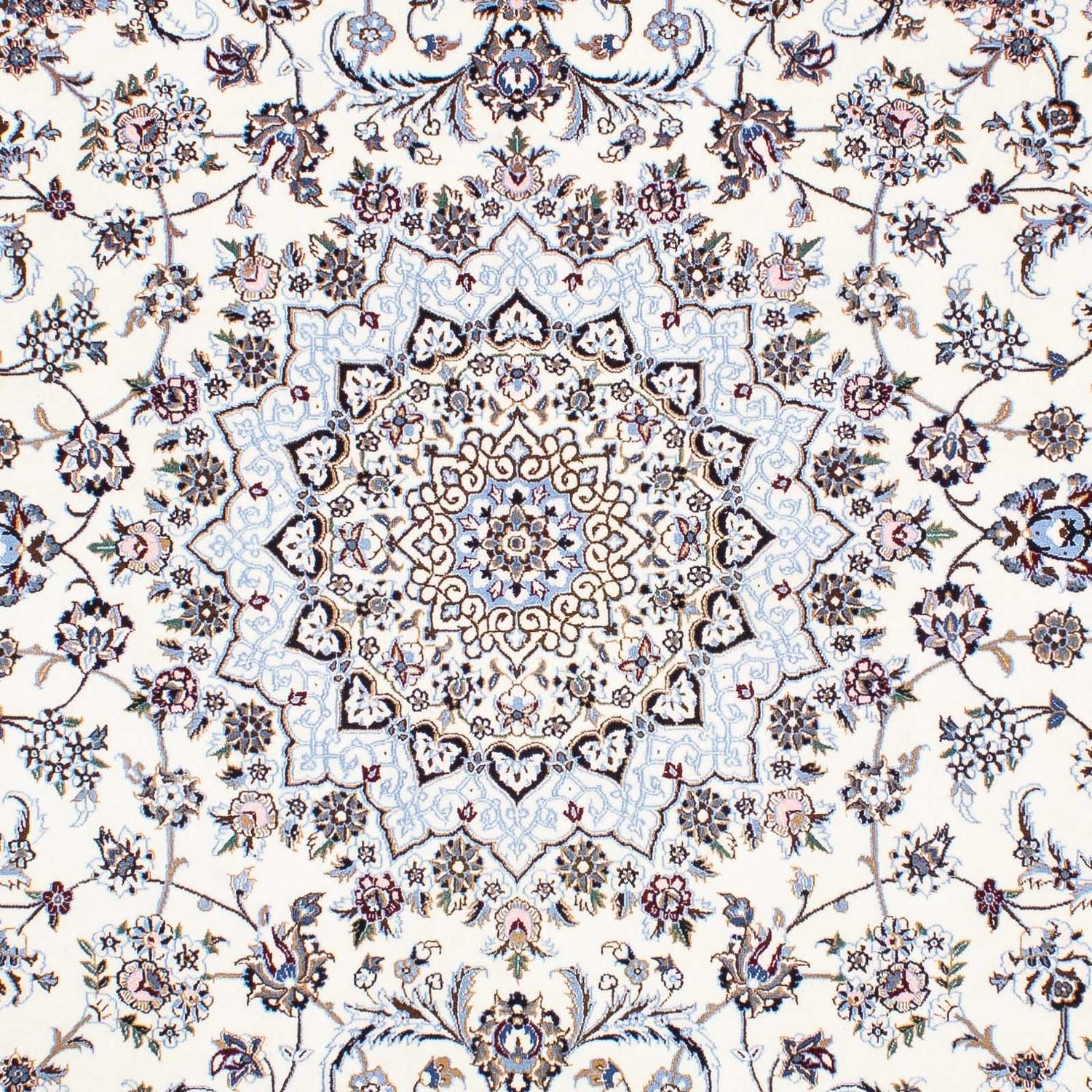 Persisk tæppe - Nain - Premium - 273 x 176 cm - beige