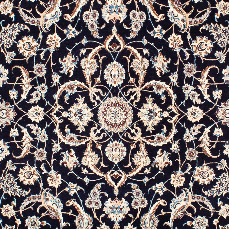 Persisk tæppe - Nain - Premium - 267 x 173 cm - mørkeblå