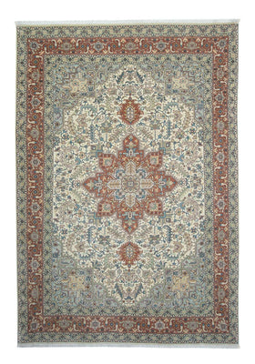 Persisk tæppe - Tabriz - Royal - 303 x 207 cm - beige