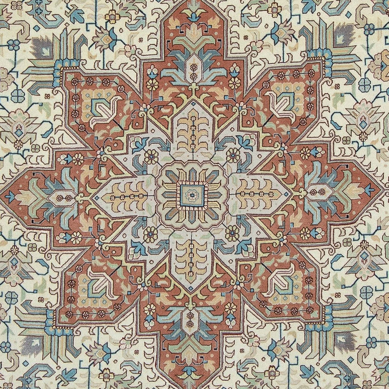 Persisk tæppe - Tabriz - Royal - 303 x 207 cm - beige