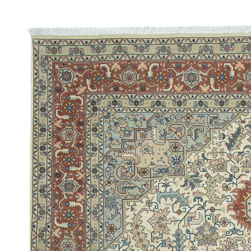 Persisk tæppe - Tabriz - Royal - 303 x 207 cm - beige