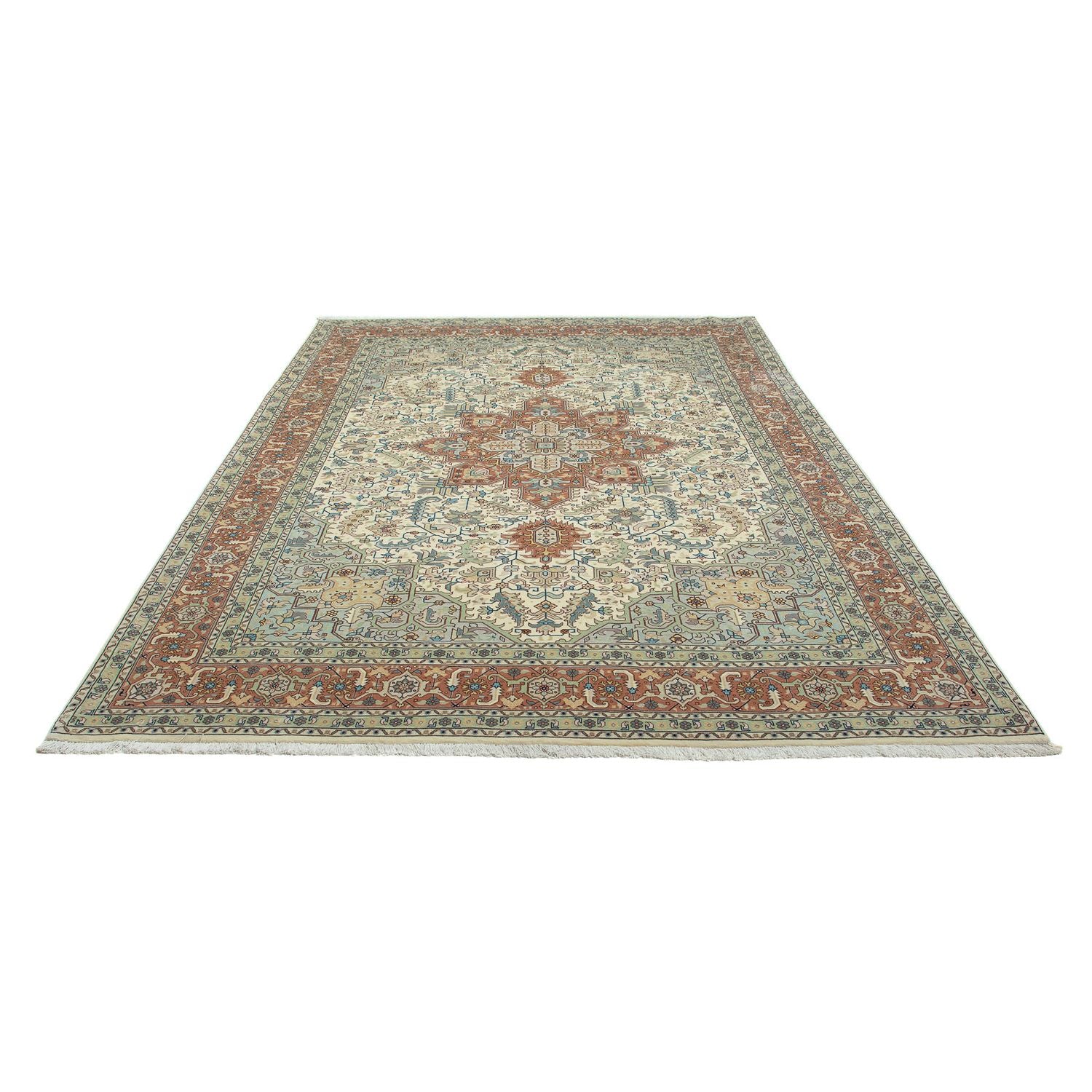 Persisk tæppe - Tabriz - Royal - 303 x 207 cm - beige