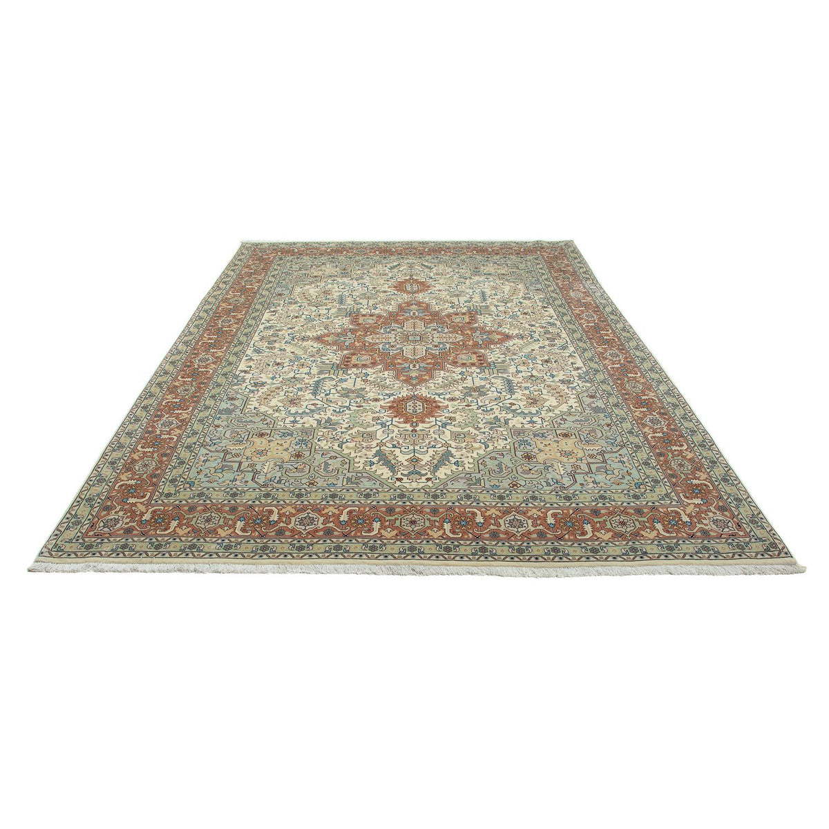 Persisk tæppe - Tabriz - Royal - 303 x 207 cm - beige