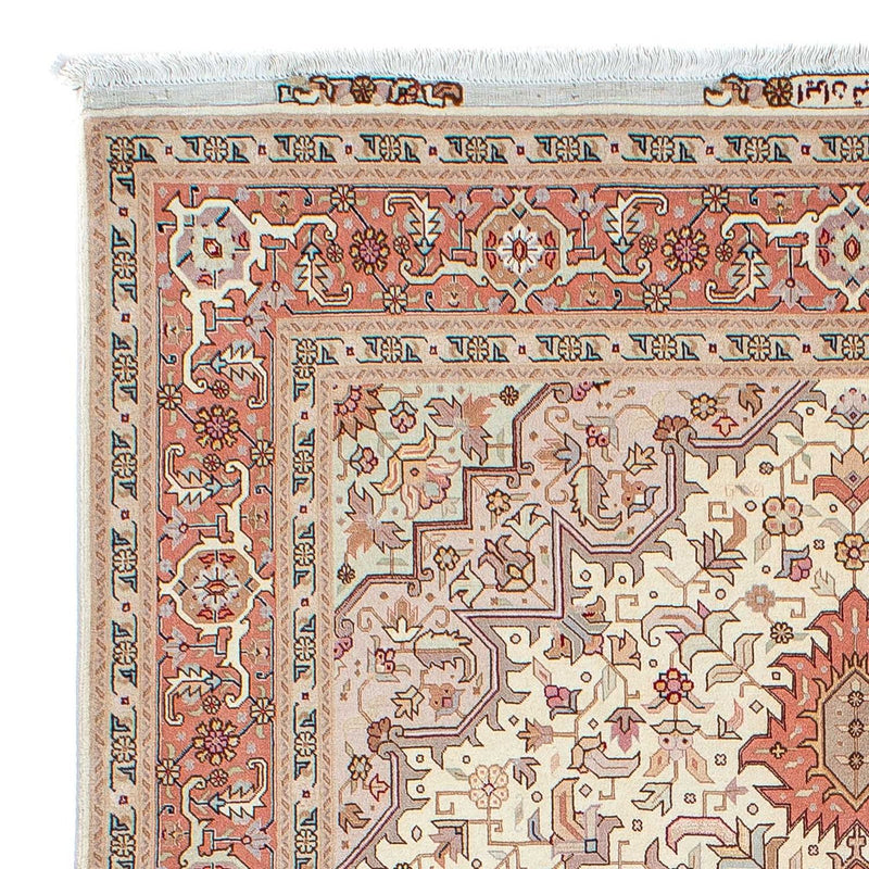 Persisk tæppe - Tabriz - Royal - 207 x 152 cm - beige