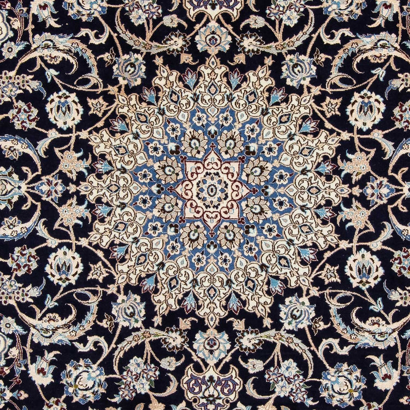 Persisk tæppe - Nain - Royal - 290 x 204 cm - sort