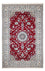 Persisk tæppe - Nain - Premium - 236 x 153 cm - mørkerød