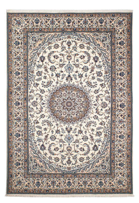 Persisk tæppe - Nain - Premium - 243 x 160 cm - beige