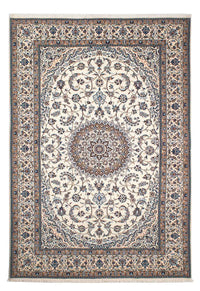 Persisk tæppe - Nain - Premium - 243 x 160 cm - beige