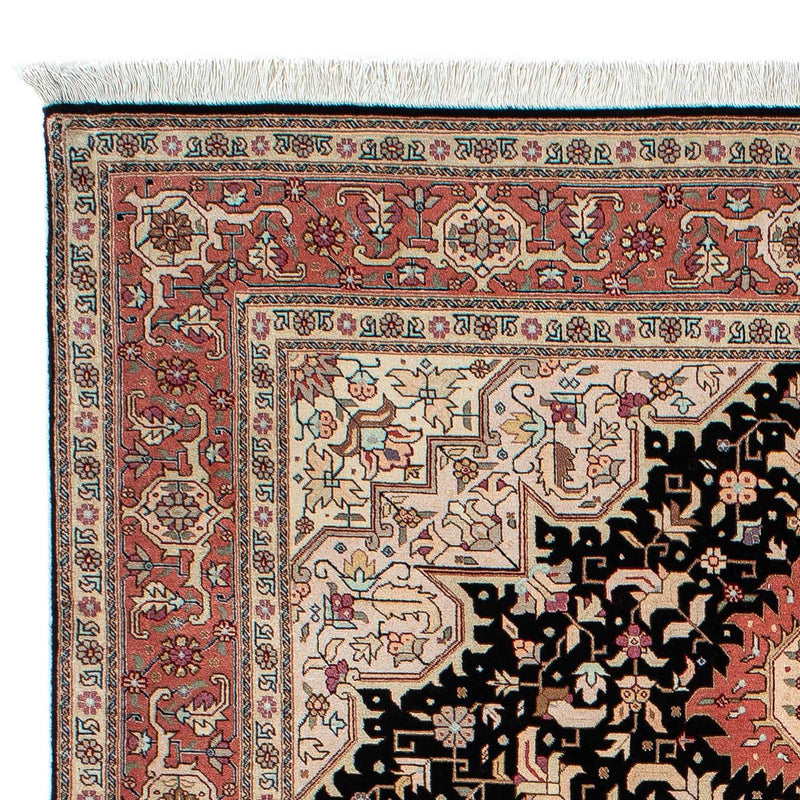 Persisk tæppe - Tabriz - Royal - 200 x 152 cm - mørkeblå