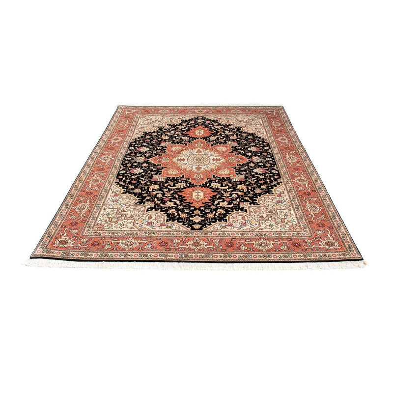 Persisk tæppe - Tabriz - Royal - 200 x 152 cm - mørkeblå