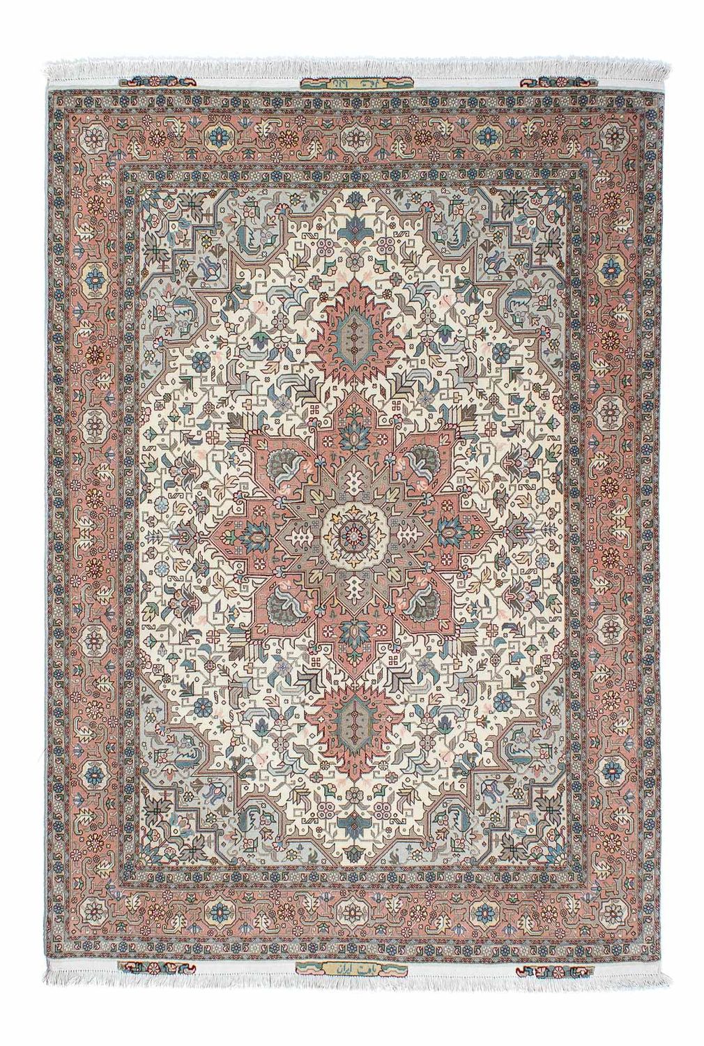Persisk tæppe - Tabriz - Royal - 200 x 151 cm - beige