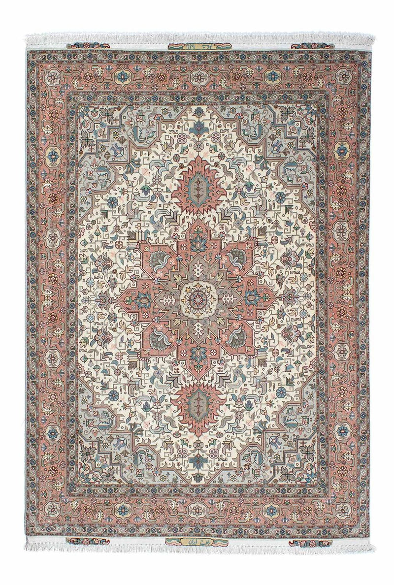 Persisk tæppe - Tabriz - Royal - 200 x 151 cm - beige