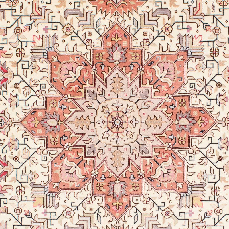 Persisk tæppe - Tabriz - Royal - 208 x 153 cm - beige