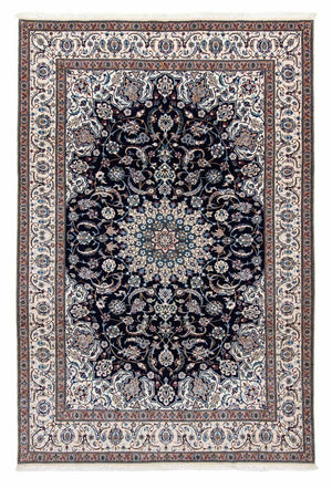 Persisk tæppe - Nain - Royal - 303 x 203 cm - sort
