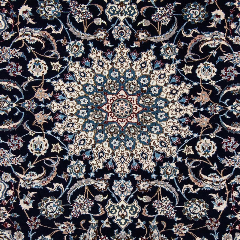 Persisk tæppe - Nain - Royal - 303 x 203 cm - sort