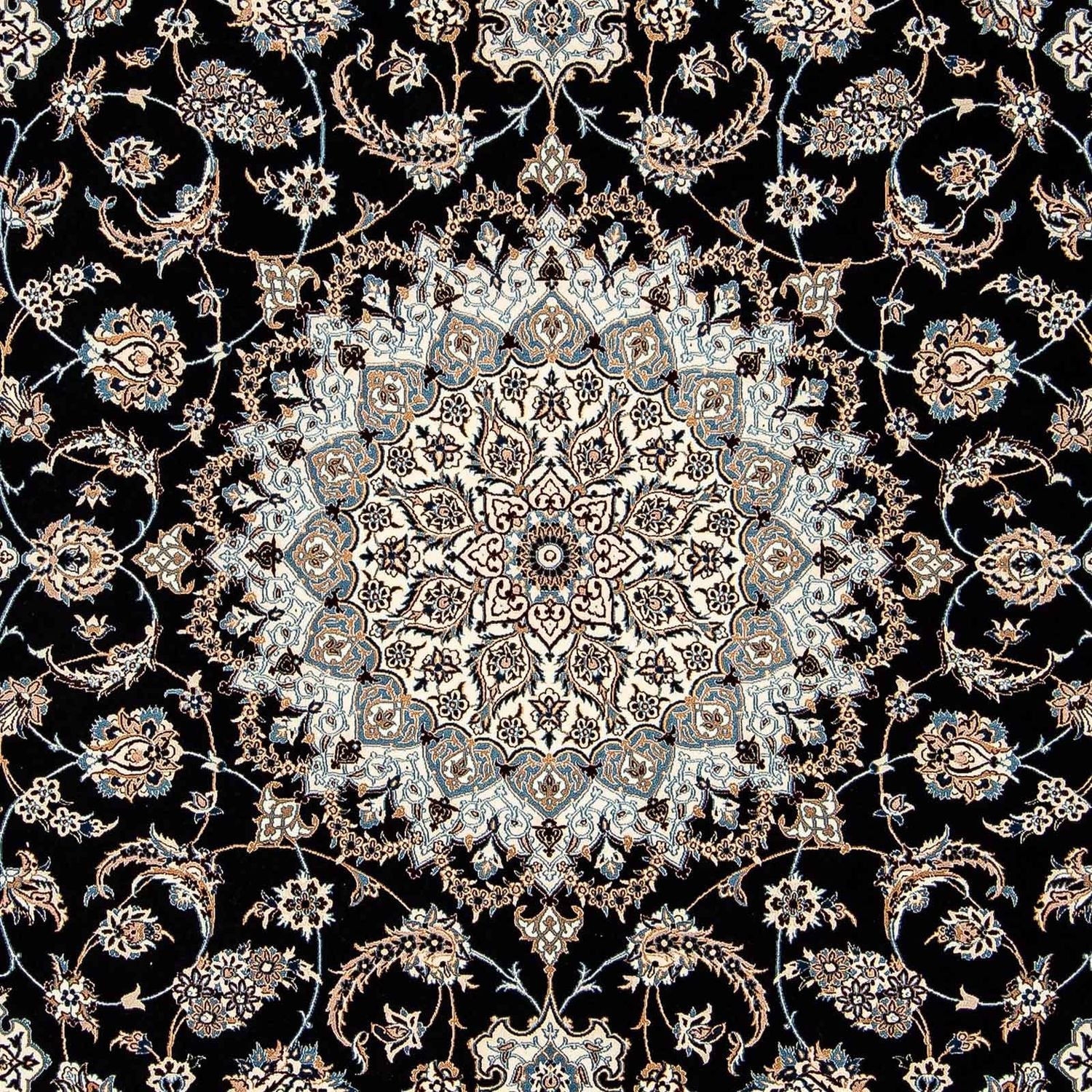 Persisk tæppe - Nain - Premium - 312 x 222 cm - beige