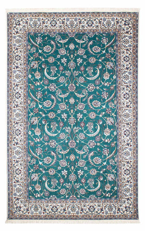 Persisk tæppe - Nain - Premium - 228 x 146 cm - blå