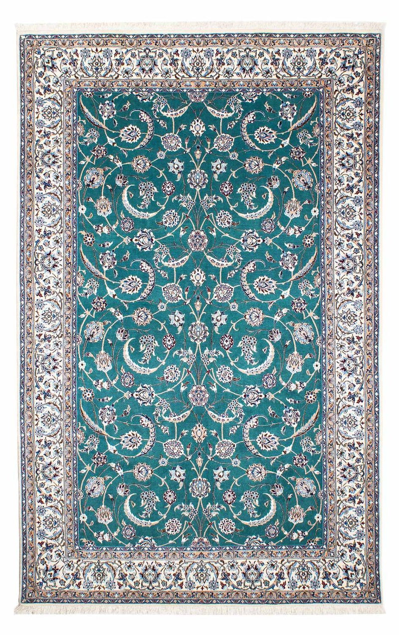 Persisk tæppe - Nain - Premium - 228 x 146 cm - blå