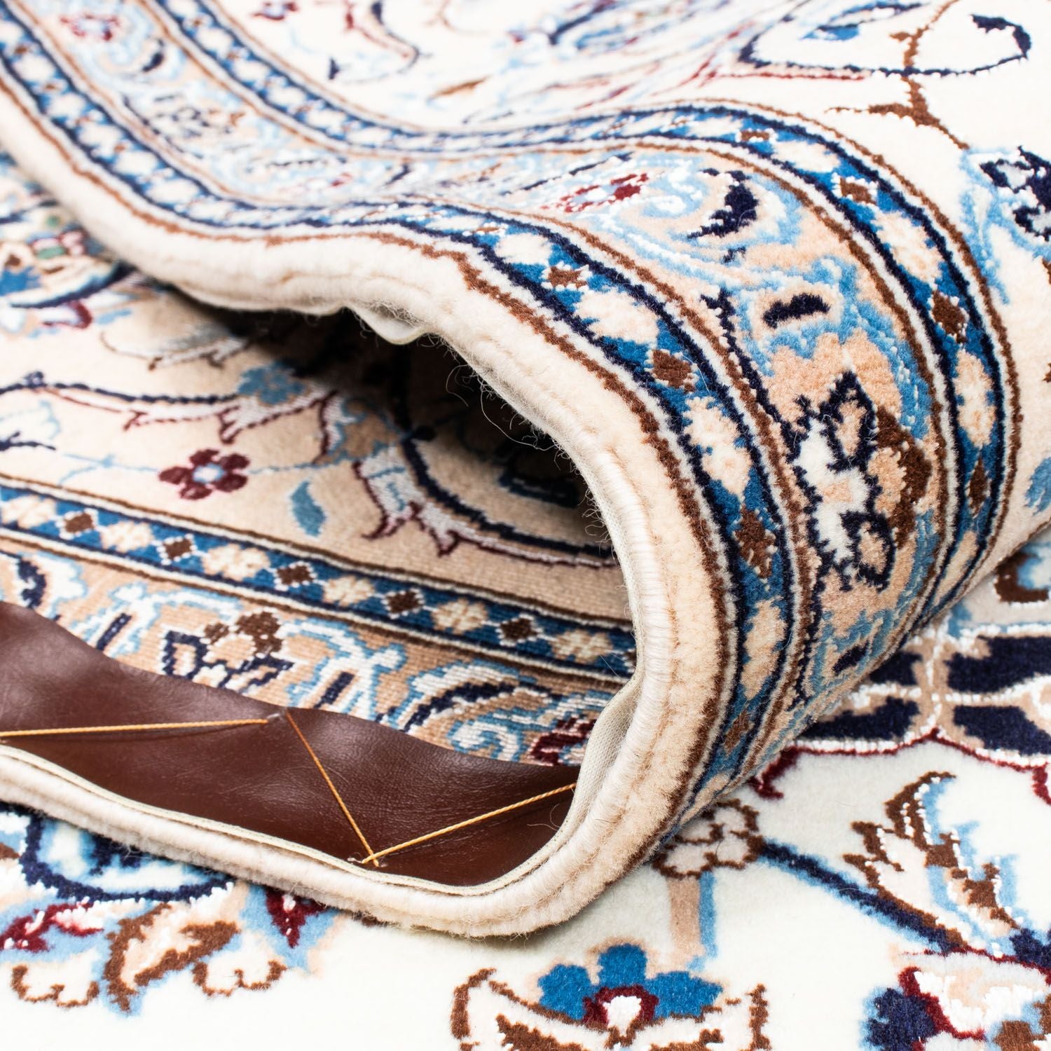 Persisk tæppe - Nain - Royal - 300 x 208 cm - beige