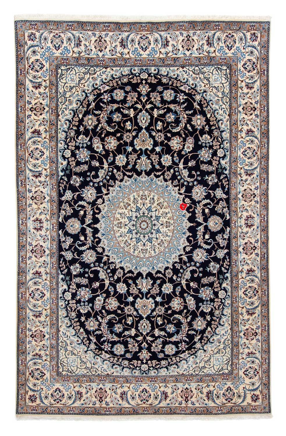 Persisk tæppe - Nain - Royal - 300 x 202 cm - sort