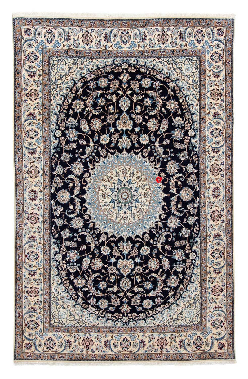 Persisk tæppe - Nain - Royal - 300 x 202 cm - sort