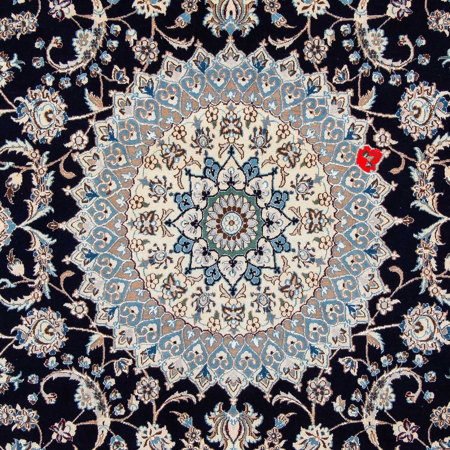 Persisk tæppe - Nain - Royal - 300 x 202 cm - sort