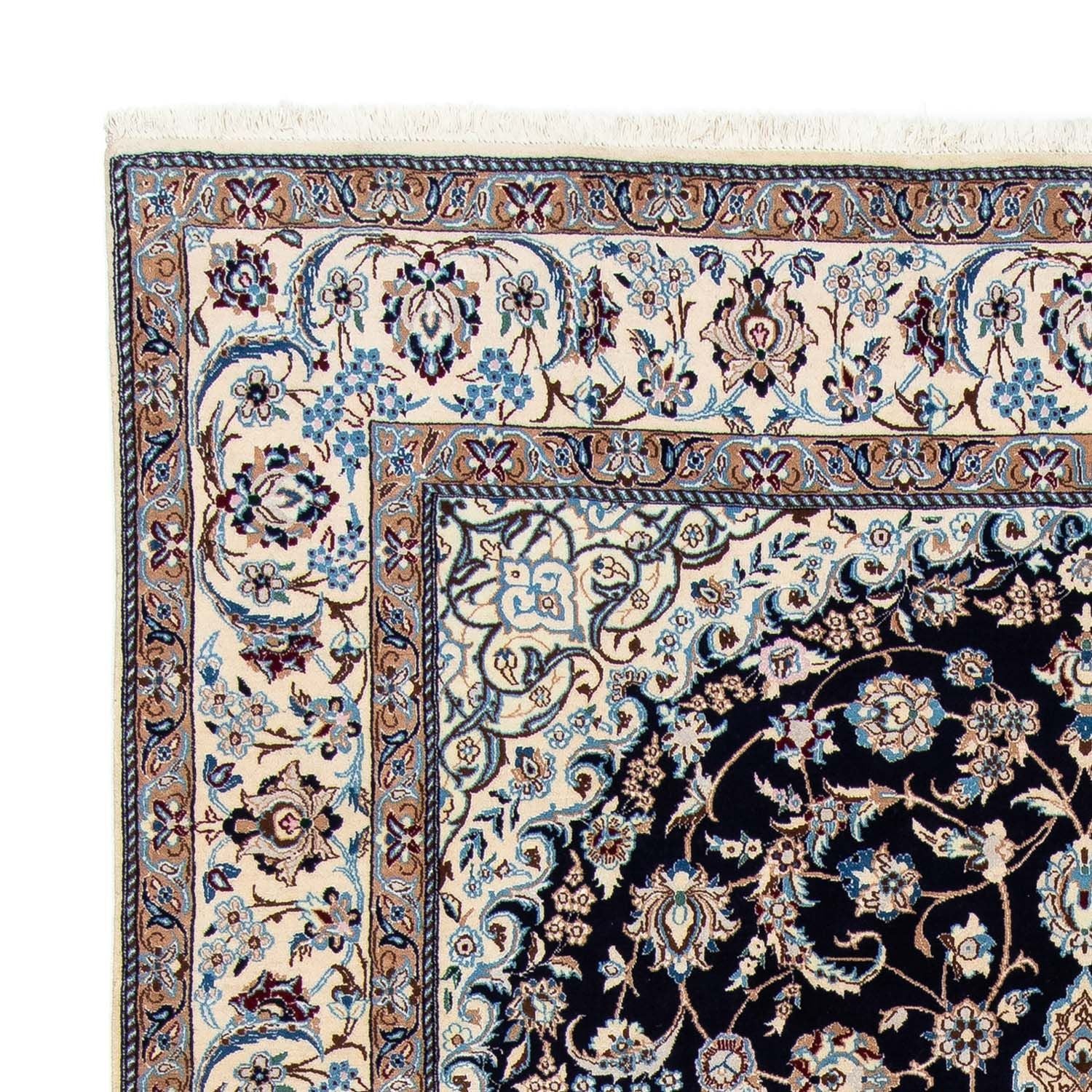 Persisk tæppe - Nain - Royal - 300 x 202 cm - sort