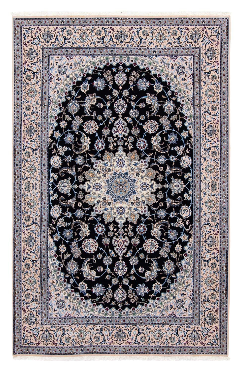 Persisk tæppe - Nain - Royal - 295 x 204 cm - sort