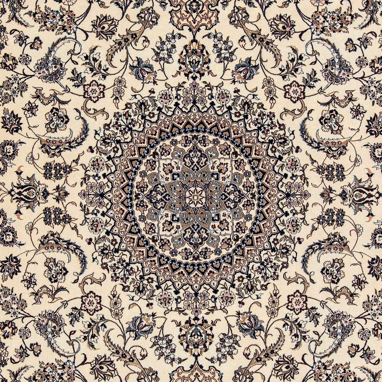 Persisk tæppe - Nain - Premium - 308 x 204 cm - beige