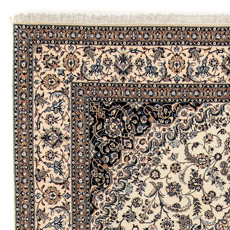 Persisk tæppe - Nain - Premium - 308 x 204 cm - beige
